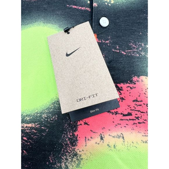 The Nike Polo Printed Slim-Fit Polo Tennis Men's XL NWT $85 - Picture 5 of 9